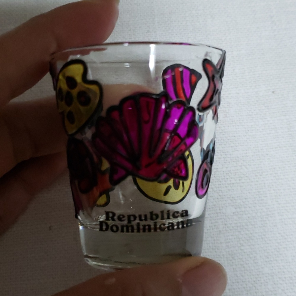 NWOT - Dominican Republic shot glass
